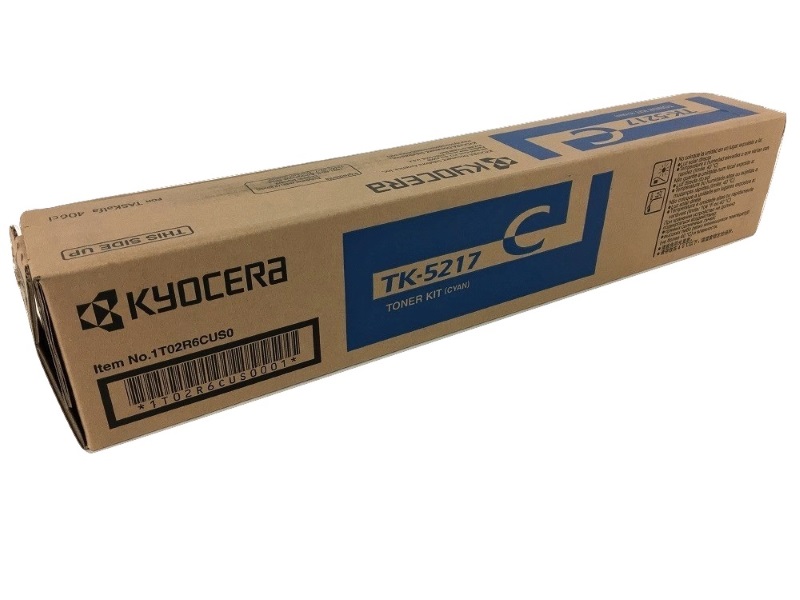 Toner Kyocera TK-5217C / Cian 15k | 2404 - Toner Kyocera TK-5217C Cian. Rendimiento 15.000 Páginas al 5%. 1T02R6CUS0 TA-406ci 