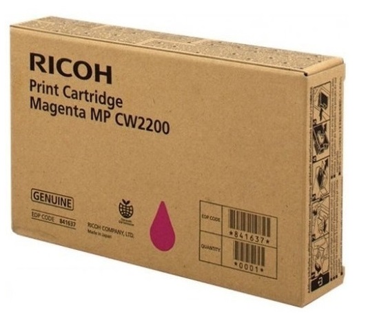 Tinta Ricoh MP CW2200 / Magenta 100ml | 2404 - Tinta Ricoh MP CW2200 841722 Magenta. Contenido 100 ml. Ricoh MP CW2200SP MP CW2201SP  