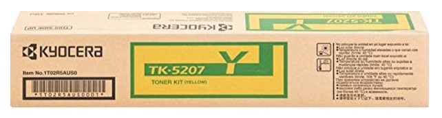 Toner Kyocera TK-5207Y / Amarillo 12K | 2404 - Toner Kyocera TK-5207Y Amarillo. Rendimiento 12.000 Páginas. 1T02R5AUS0 TA-308ci