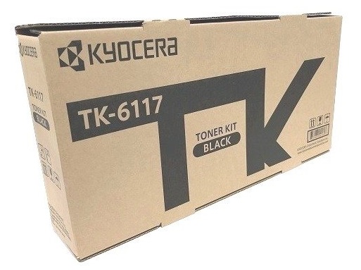 Toner Kyocera TK-6117 / Negro 15k | 2404 - Toner Kyocera TK-6117 Negro. Rendimiento 15.000 Paginas al 5%. 1T02P10US0 FS-M4132idn FS-M4125idn 