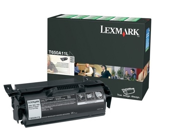 Toner para Lexmark X652 / T650A11L | 2401 - Toner Original T65x Negro para Lexmark X652. Rendimiento 7.000 Páginas al 5%.