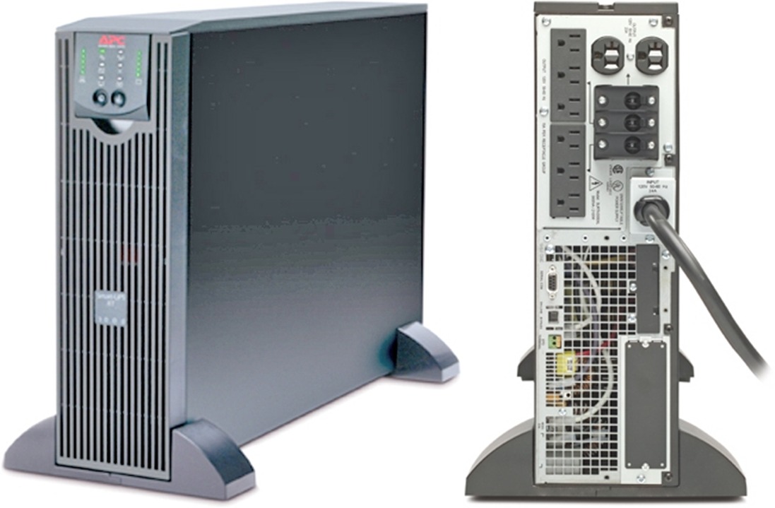  UPS Online Torre/Rack - APC SURTA3000XL / 3KVA | 3KVA / 2.1KW / 120V, Doble Conversión, Factor de Potencia de 0.7, Voltajes E/S: 120V/120V, Conexión entrada NEMA L5-30P, Conexiones salida (6x NEMA 5-15R, 2x NEMA 5-20R)