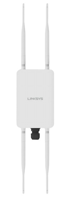 Access Point Wi-Fi 5 Outdoor / Linksys LAPAC1300CE | 2405 - Punto de acceso inalámbrico Linksys AC1300 para uso exterior/interior con Linksys Cloud Manager 2.0, Doble Banda (2.4GHz y 5GHz), 4-Antenas Externas, 1-Puerto LAN Gigabit PoE+, MIMO 2x2 