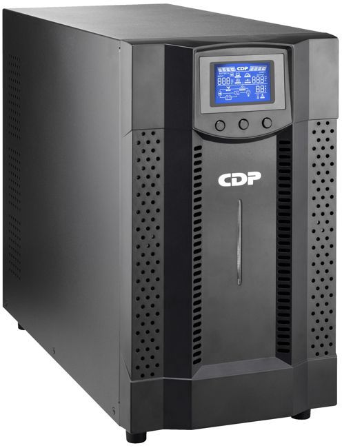 CDP UPO11-3 AX / UPS 3KVA Online | 2307 - UPO11-3 AX / UPS Online 3000VA/2700W, Doble Conversión, Factor de Potencia 0.9, Autonomía (Plena Carga 5 min, ½ Carga 10 min), Voltajes E/S: 120V/120V, Terminales de salida NEMA 5-15R