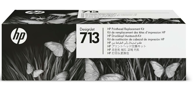 Cabezal para HP T650 / HP 713 | 2402 - Cabezal de impresión 3ED58A Negro-Cian-Magenta-Amarillo para Plotter HP DesignJet T650  