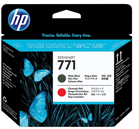 Cabezales para Plotter HP Designjet Z2800 / HP 771 | 2208 - HP 771 /Original Printhead. El Kit Incluye: CE017A CE018A CE019A CE020A HP771 