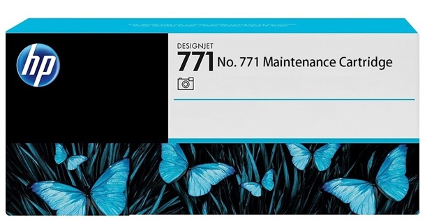 Cartucho de Mantenimiento para Plotter HP Designjet Z6200 / HP 771 | 2208 - CH644A / Original Designjet Maintenance Cartridge. HP771 