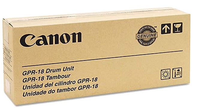 Unidad Drum-Cilindro-Tambor para Canon imageRUNNER 2016 / GPR-18 | Original Black Drum Unit Canon 0385B003 GPR18 0385B003BA