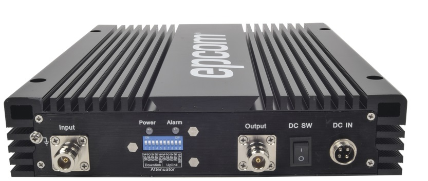 Amplificador de señal Celular – EPCOM EP30-80-19 | 2112 – Amplificador de señal Celular, Frecuencia: UL 1850 ~ 1910 MHz/DL: 1930 ~ 1990 MHz, Ancho de Banda: 60 MHz, Potencia:  24±2 dBm/30±2 dBm, Ganancia:  75 ± 3dB, Conector RF:  N-Hembra