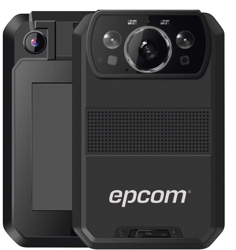 Cámara Body para Seguridad – EPCOM XMR-R3 / 4K, 4G, WIFI y GPS | 2112 – Cámara Body para Seguridad, Sensor: 13M CMOS, Visión: 110°, 4K, H.265/H.264, Formato de video: MP4, Fotografía: 42 MP, Formato de imagen: JPEG, Distancia: 10 m, IR: Manual o Automátic