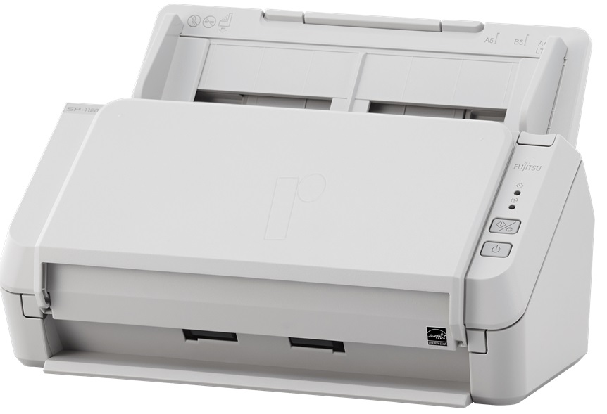 Escaner Fujitsu SP-1125 | 2110 - Escaner Fujitsu SP-1125, Alimentador Vertical, ADF 50 Hojas, Resolución 600 dpi, Velocidad (25 ppm a una cara, 50 ipm a 2 caras), Tamaños de Escaneo (A8, A4, Página Larga 3048 mm), Color 24-bits, Escala de grises, USB