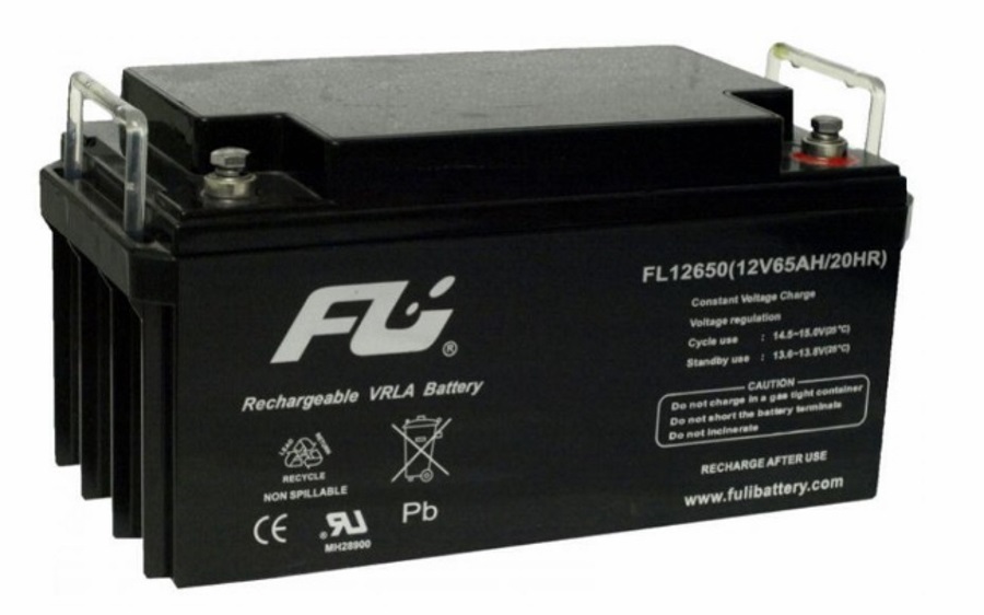 Batería AGM 12V/65Ah - Fulibattery FL12650GS | 2110 - Baterias Fulibattery de Plomo-Acido, Regulada por válvula (VRLA), Sellada libre de mantenimiento CEBAT-7230 