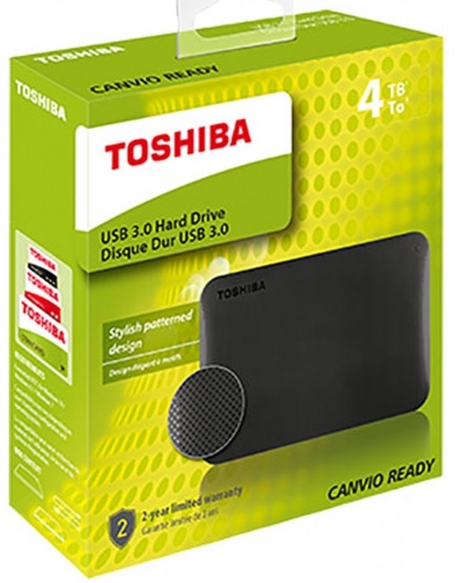 Disco Externo - Toshiba Canvio Basics / 4TB | Formato 2.5'', Interfaz USB 3.0, Velocidad de Transferencia 5.0 Gbit/s, Preformateado para Windows, Compatible Windows & Mac, HDTB440XK 