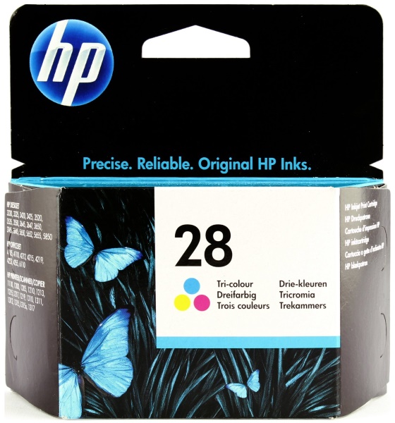 Tinta para HP DeskJet 3520 / HP 28 | Original Ink Cartridge HP C8728AL Tricolor CMY. HP28