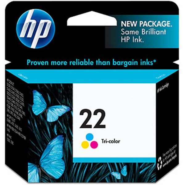 Tinta para HP DeskJet 3940 / HP 22 | Original Ink Cartridge HP C9352AL Tricolor. HP22 