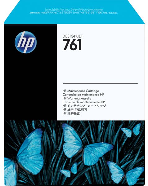 Cartucho de Mantenimiento para HP T7100 / HP 761 | 2402 - Cartucho de Mantenimiento CH649A para Plotter HP Designjet T7100  