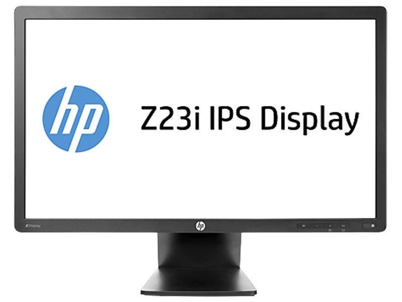 Monitor para PC 23'' Full HD - HP Z23i D7Q13A4 | Panel IPS, Resolución 1920 x 1200 WUXGA, Brillo 300cd/m², Relación de aspecto 16:10 Widescreen, Relación de contraste (1000:1 Estático, 5000000:1 Dinámico), Angulo de visión 178° horizontal/vertical