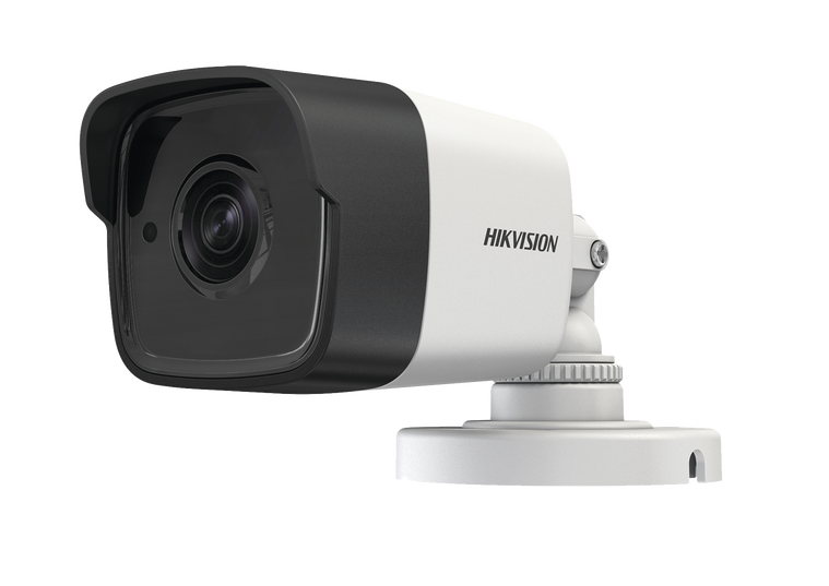 Camara CCTV Tipo Bala 5MP - Hikvision DS2CE16H1TIT28 | Cámara Turbo Tipo Bala para CCTV, Resolución 5MP, Lente 2.8mm, IR 20Mts, Sellado IP67, DNR. Garantía 1 Año