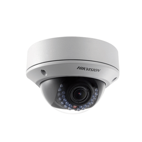 Camara CCTV Tipo Domo 1MP - Hikvision DS2CE56C0TVPIR28 | Camara Tipo Domo para CCTV, Antivandalico, 1/4'' CMOS, HD 720p, Lente 2.8mm, IR 20mts, 0.01Lux, Dia/Noche, DNR, Seguridad IK10 & IP66, Garantía 1 Año
