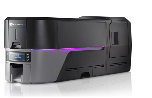  Impresora de Carnets - Datacard Entrust SIGMA DS3TIM | Impresión a todo color a Una o Dos Caras, Impresión directa sobre la Tarjeta, Tecnología de Sublimación de tinta, Conectividad ( USB, Ethernet, Wi-Fi Opcional), Resolución 360 x 600 dpi