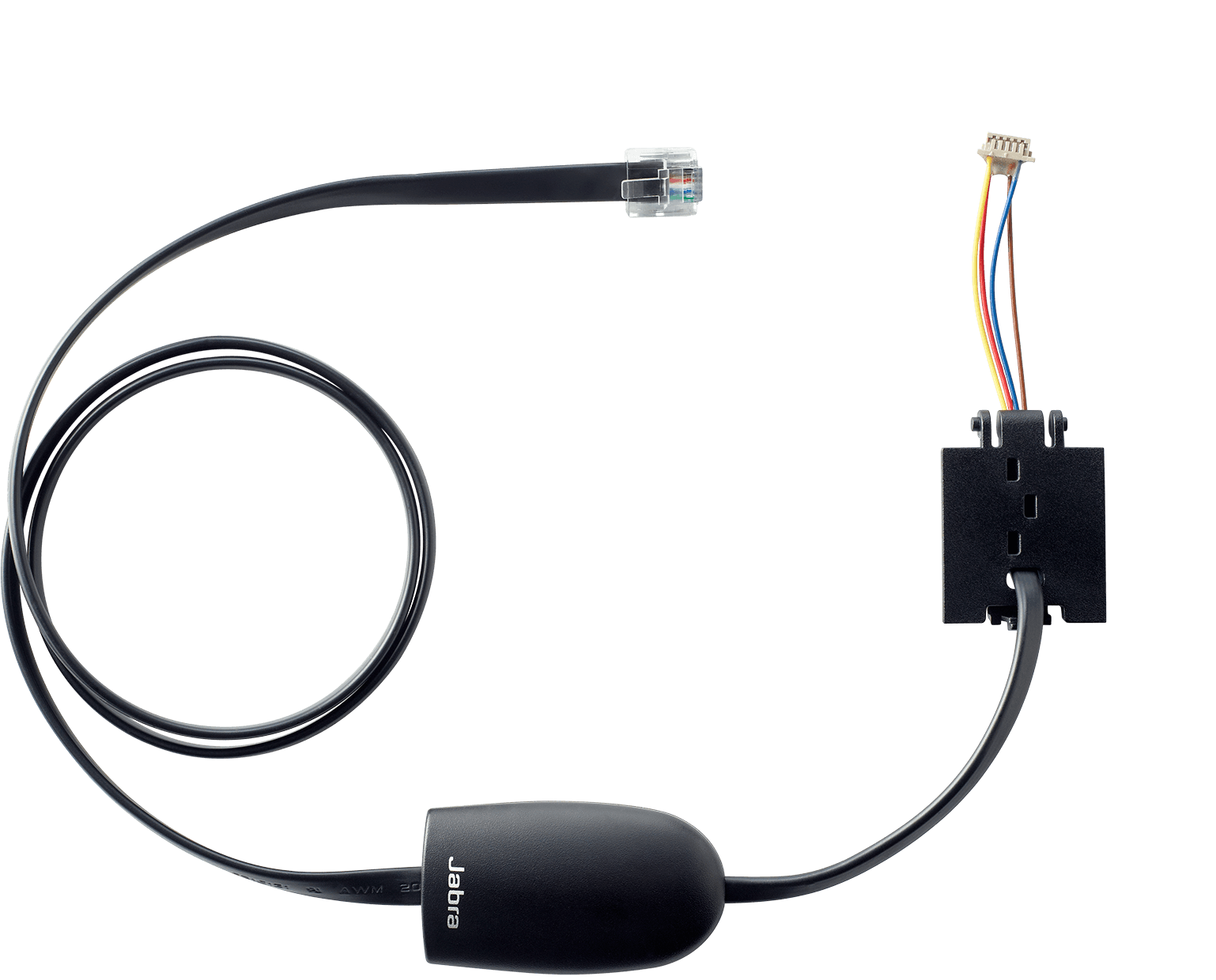 Hook Switch - Jabra Link / 14201-31 | 2203 – Interruptor de gancho electrónico, Solución para teléfonos NEC, Responder llamada, Finalizar llamada, Tono de llamada en los auriculares, Control de volumen, Silenciar control, Rechazar llamada, Volver a marcar