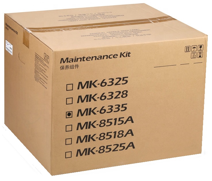 Kit de Mantenimiento Kyocera MK-6335 / 600k | 2311 / 1702VK0KL0 - Original Kit de Mantenimiento Kyocera MK-6335. Incluye: Drum DK-8550 Revelador DV-8550K Fuser FK-8550 Transfer TR-6500 Rendimiento 600.000 Páginas. FS-P4060dn 