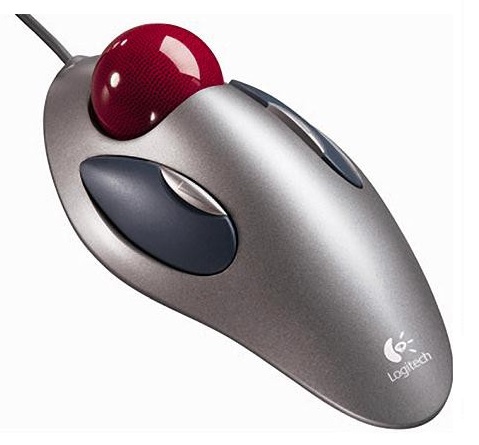 Mouse Ergonomico – Logitech Marble TrackBall / 910-000806 | USB & PS2, TrackBall Ambidiestro, 4-Botones, 300dpi, Windows & Mac, 910000806 