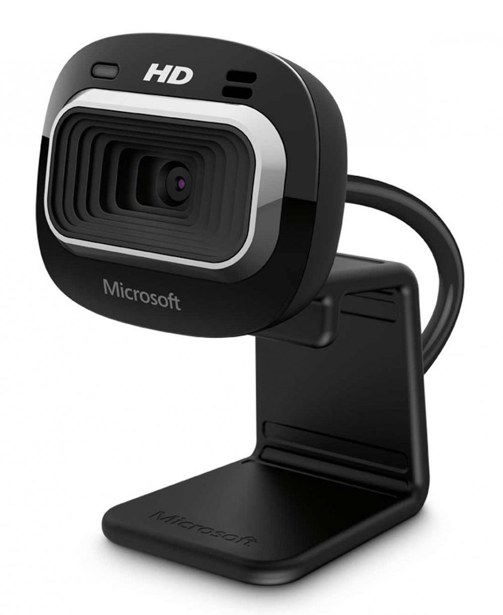 Microsoft T3H-00011 / Camara LifeCam HD-3000 | 2306 - Camara para Video Conferencia certificada para Skype con función de grabación panorámica tipo cine, Resolución 720p HD Video Chat, 720p Grabacion de Video, Pantalla Ancha. Garantía de 3 Años