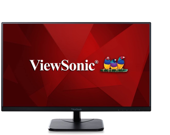 Monitor LCD 27’’ / ViewSonic VA2756-mhd | Panel: IPS, FHD: 1920 x 1080, Brillo: 250 cd/m2, Puertos: VGA, HDMI, DisplayPort, Relación de aspecto: 16: 9, Contraste: 1000: 1, Ángulo de visión V/H: 178 °.