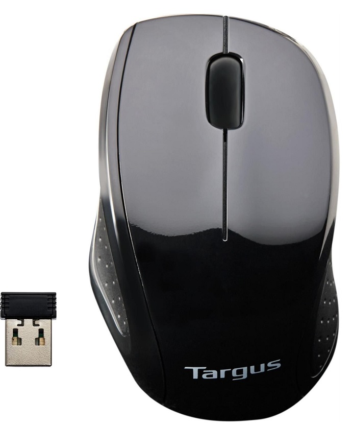 Mouse Targus W571 | 2207 - AMW571BT / Mouse Inalámbrico, Resolución 1600dpi, Compatible Windows & Mac, Conexión RF 2.4GHz, Receptor USB Stow-n-Go, Peso 45 gr, Dimensiones: 99 x 56 x 33 mm, Color Negro