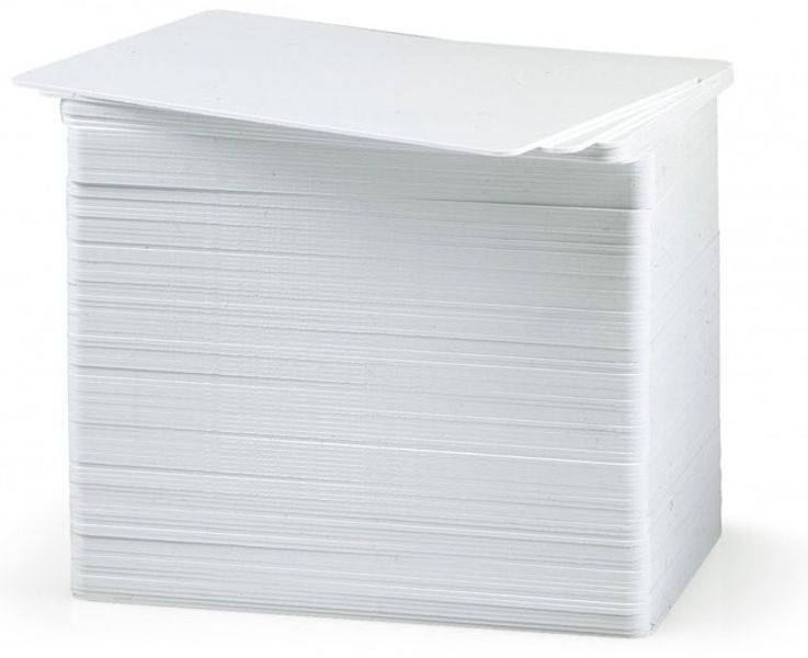 Tarjetas PVC Premier Calibre 30 Mil para Carnets - Zebra 104523-111 | Pack x 500 Unidades