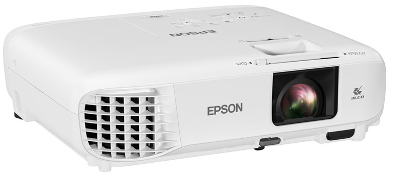 Epson Powerlite W49 / Proyector 3800 Lumens | 2307 - V11H983020 / Video Proyector, Brillo 3800 Lúmenes, Tecnología 3LCD, Resolución WXGA 1280 x 800, Aspecto: 16:10, Lámpara 210W, RJ-45, D-sub, HDMI, USB, RS-232, RCA, Zoom 1.2x  