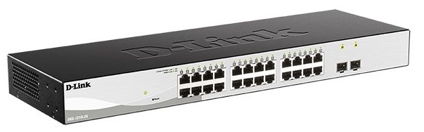 Switch administrable 24 puertos Gigabit 2 puertos SFP DGS-1210-26 