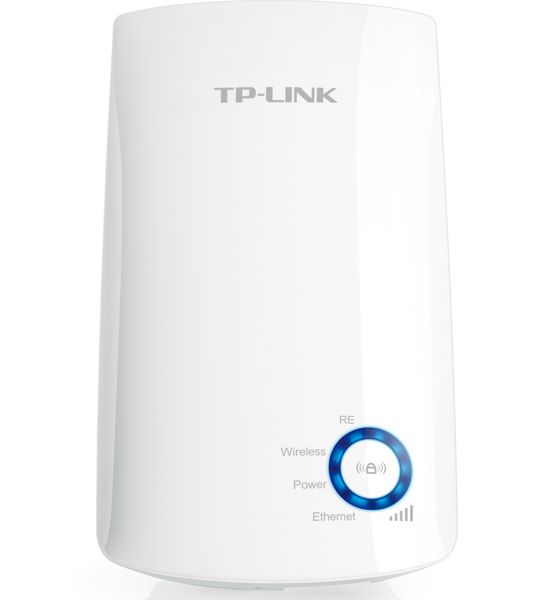 Extensor de Red Wi-Fi / TP-Link TL-WA850RE | 2405 - Amplificador de Cobertura Inalámbrico Universal, Wireless-N 300 Mbps, Banda 2.4GHz, Botón Extensor de Rango, 2 Antenas Desmontables, Encriptaciones WPA/WPA2, Plu & Play 