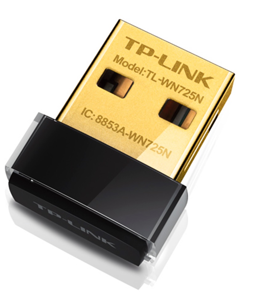 Adaptador Red USB / TP-Link TL-WN725N Nano | 2405 - Adaptador USB Nano Inalámbrico N, Interface: USB 2.0, LED de Estado, Antena Interna, Frecuencia: 2.400-2.4835 GHz, Tasa de Señal: 150Mbps, Potencia de Transmisión: 20dBm, Modos Inalámbricos: modo Ad-Hoc 