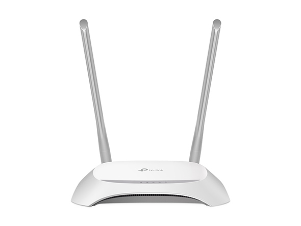 Router TP-Link TL-WR840N / 2.4Ghz / 300 Mbps | 2307 - TL-WR840N / Router inalámbrico Wi-Fi 4 802.11n, 2.4Ghz Band, 2-Antenas Externas, Modos de funcionamiento: AP, Router, Extensor & WISP, Velocidad 300Mbps, 4-LAN 10/100, 1-WAN 10/100, SPI Firewall 