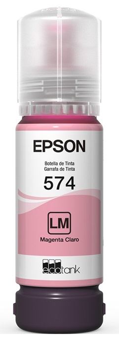 Tinta Epson 574 T574620-AL Magenta Calro / 65 ml | 2304 - Cartucho de Tinta Original Epson T574620-AL Magenta Calro / 65 ml. L8050