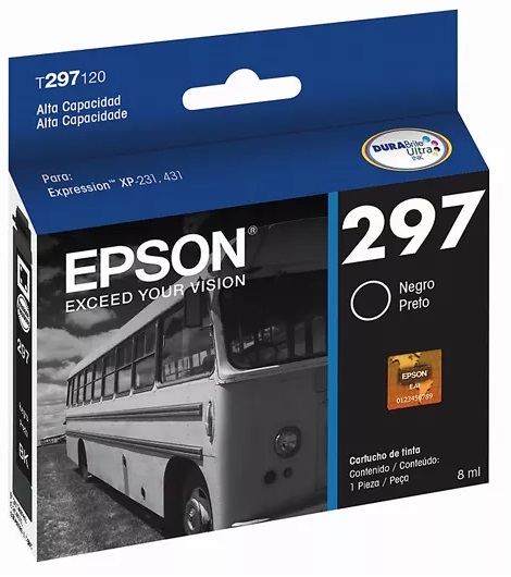 Tinta Epson T297120-AL Negro | 2110 - Tinta Original Epson T297120-AL Negro 
