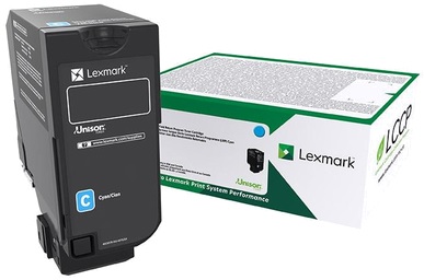 Toner Lexmark 74C4SC0 Cian / 7K  | 2201 - Toner Original Lexmark. Rendimiento Estimado: 7.000 Páginas al 5%. 