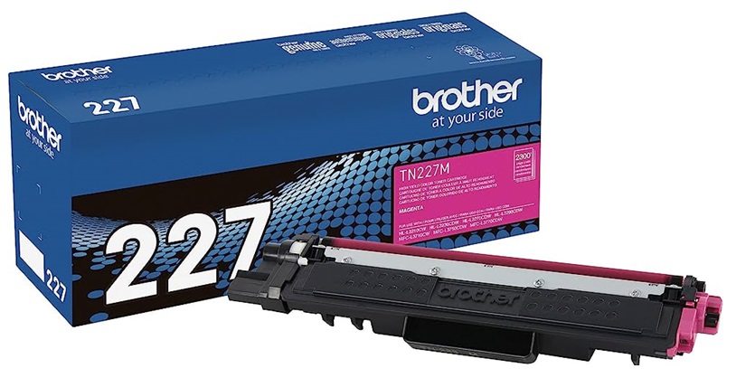 Toner Brother TN-227M / Magenta 2.3k | 2403 - Toner Brother TN227M Magenta. Rendimiento 2.300 Páginas al 5%. Brother HL-L3210CW HL-L3230CDW HL-L3270CDW HL-L3290CDW MFC-L3710CW MFC-L3750CDW MFC-L3770CDW 