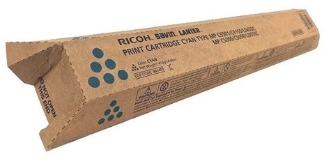 Toner Ricoh 841455 Cian / 17k | 2110 - Toner Original Ricoh MP C5501 841455 Cian. Rendimiento Estimado 17.000 Páginas al 5%.  