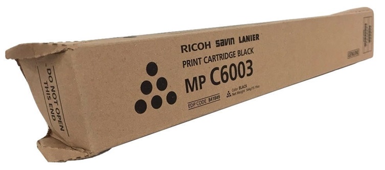 Toner Ricoh MP C6003 / Negro 33k | 2309 / 841849 - Toner Original Ricoh MP-C6003 Negro. Rendimiento 33.000 Páginas al 5%. Ricoh MPC4503 MPC4504 MPC5503 MPC6003 MPC6004 841853 