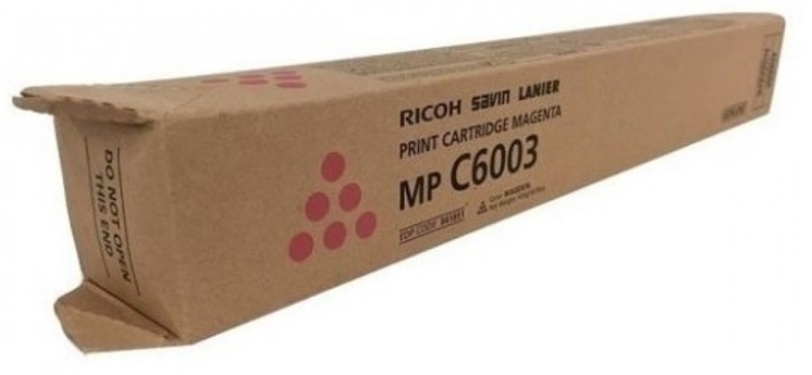 Toner Ricoh 841851 Magenta / 22.5k | 2111 - Toner Original Ricoh MP C6003 Magenta. Rendimiento Estimado: 22.500 Páginas al 5%.