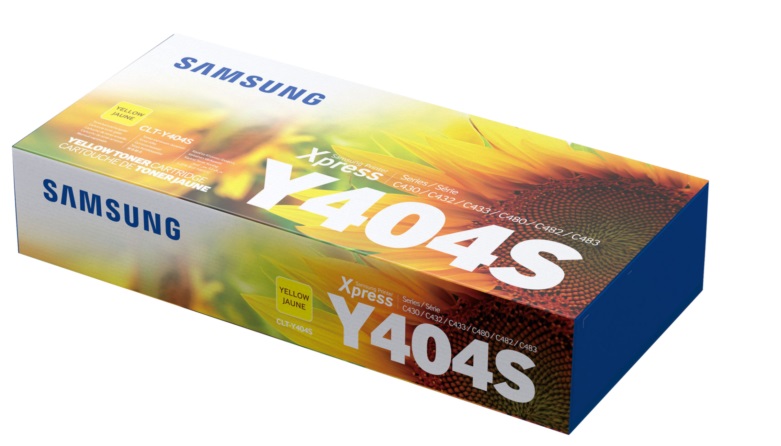 Toner Samsung Y404S / Amarillo 1k | 2309 / SU448A - Toner Original Samsung CLT-Y404S Amarillo. Rendimiento: 1.000 Páginas al 5%. Samsung C430 C480 