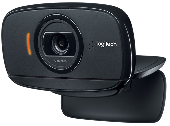 WebCam para Videoconferencia - Logitech B525 960-000842 | Captura vídeo Full HD 1080p a 30 fotogramas/seg, Enfoque automático, Micrófono omnidireccional, Puerto USB 2.0 de alta velocidad, Certificacado de compatibilidad Skype for Business y Cisco Jabber