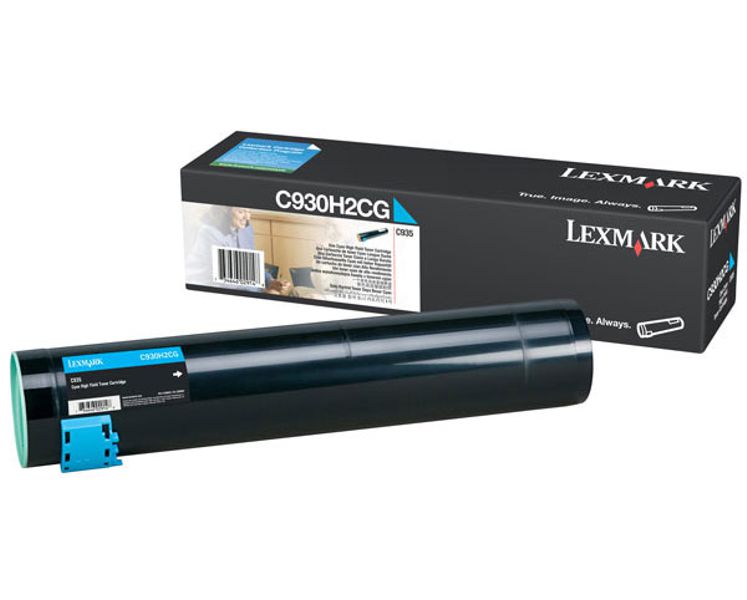 Toner Lexmark C930H2CG Cian / 24k | 2201 - Toner Original Lexmark C930H2CG Cian. Rendimiento Estimado 24.000 Páginas al 5%.